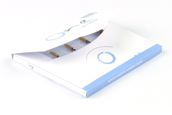 Embalagem OneShape com blisters esterilizados